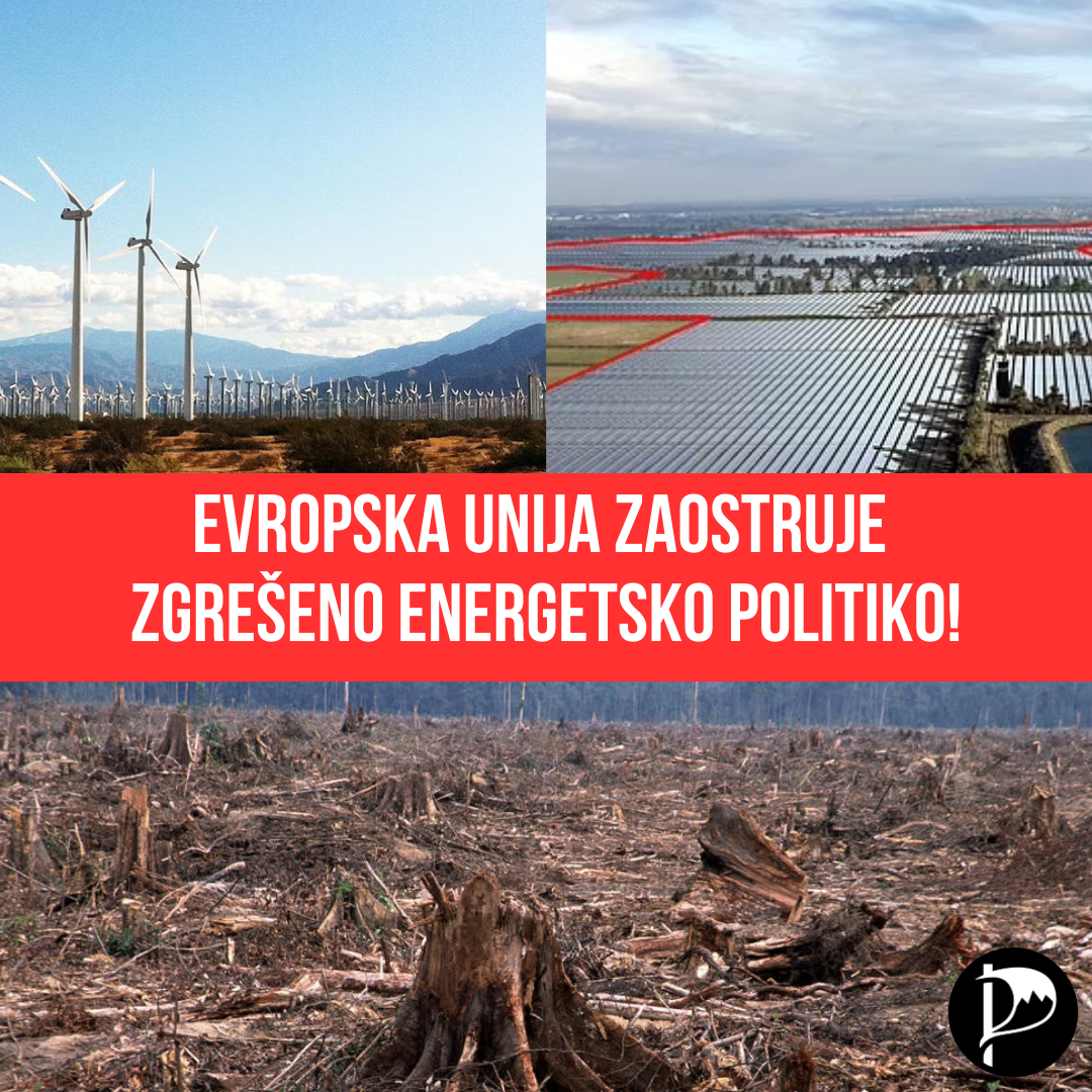 Evropska unija zaostruje zgrešeno energetsko politiko