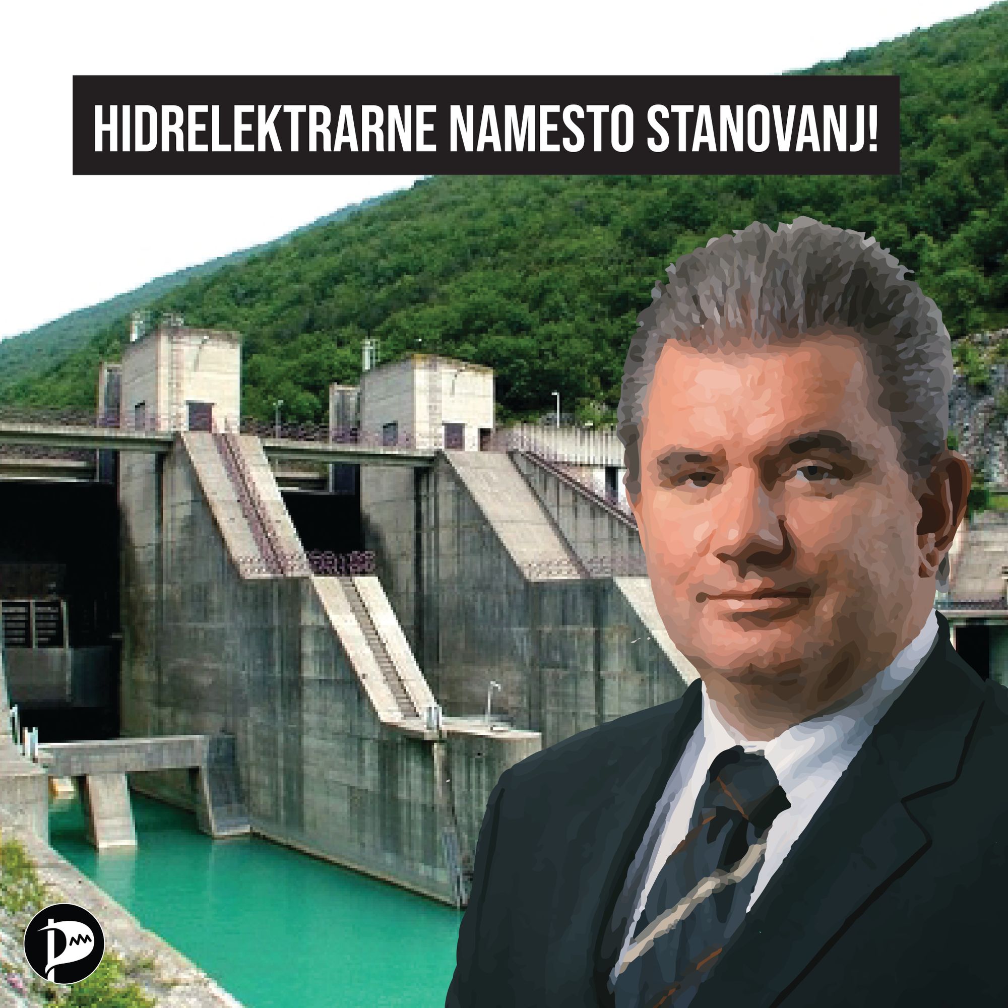 Namesto potresne obnove in gradnje novih stanovanj betoniranje Save