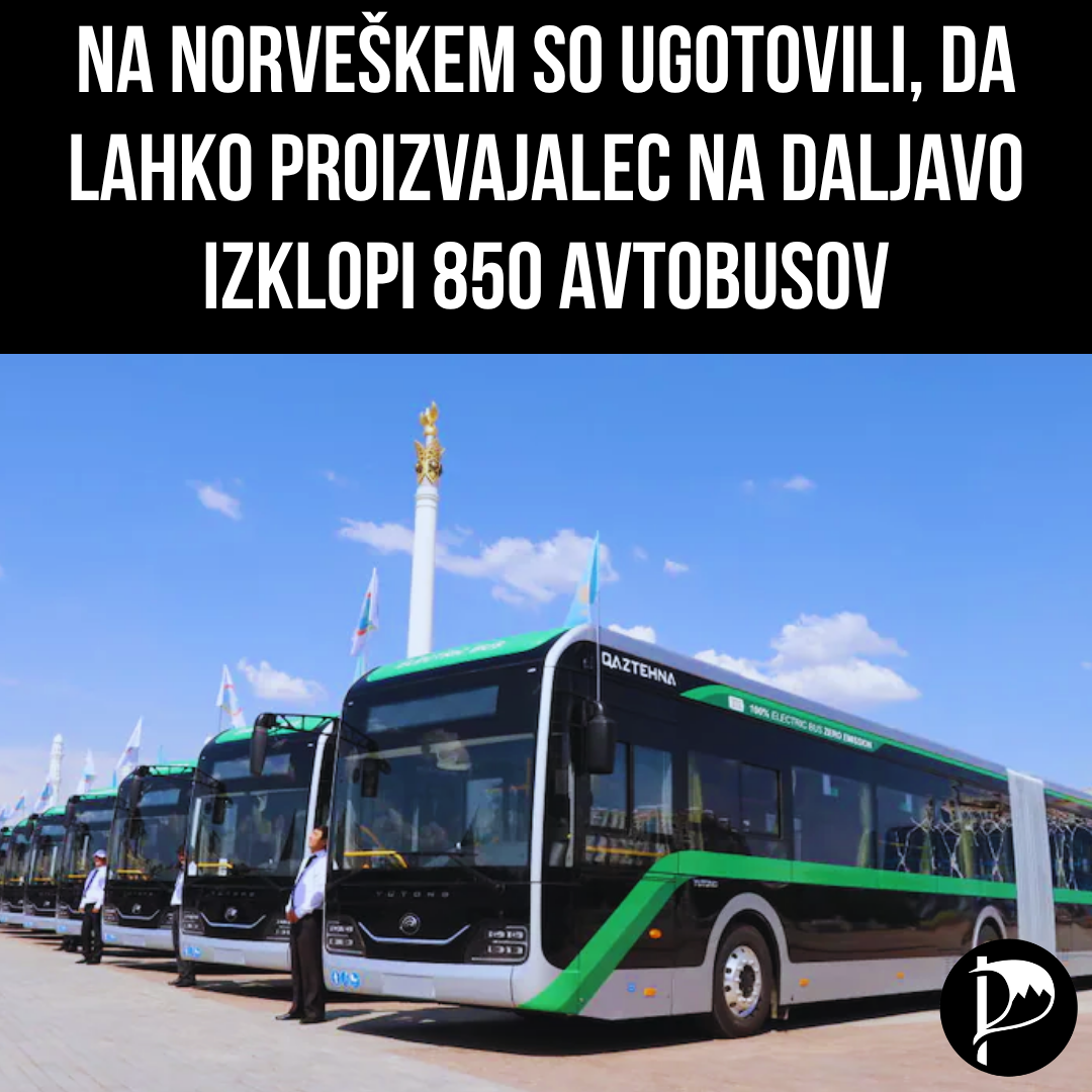 Na Norveškem so ugotovili, da lahko proizvajalec na daljavo izklopi 850 avtobusov