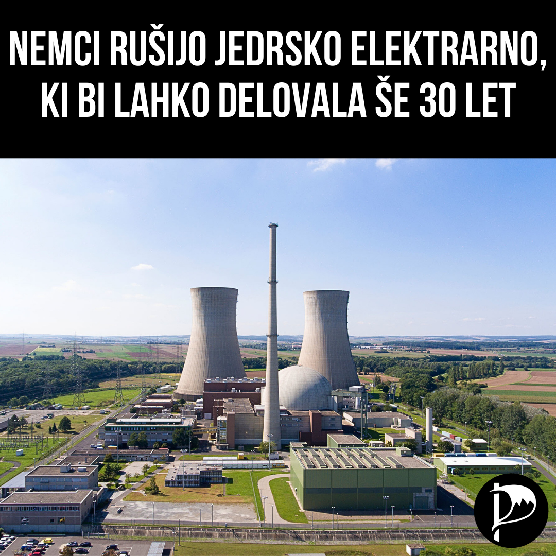 Nemci rušijo jedrsko elektrarno, ki bi lahko delovala še 30 let