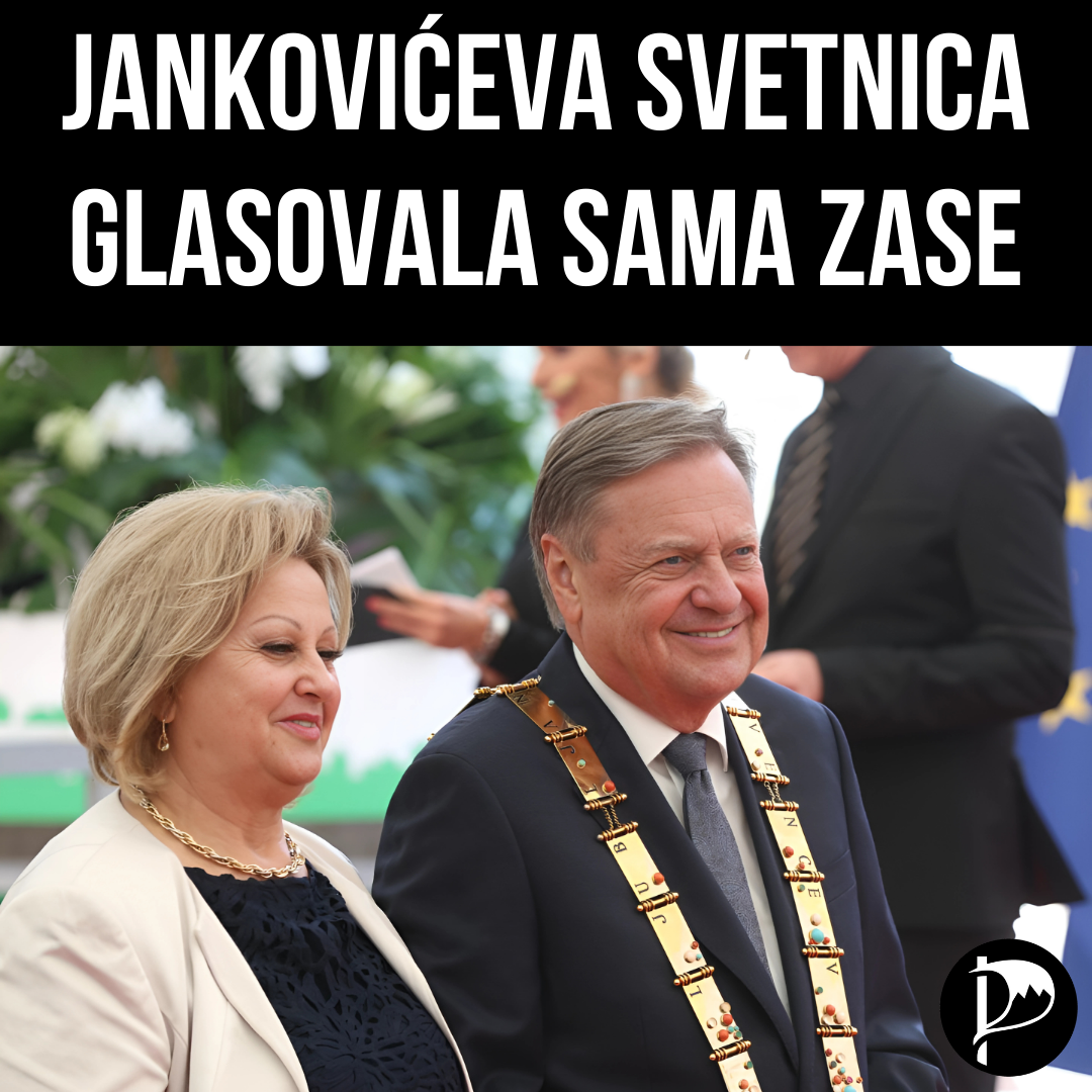 Jankovićeva svetnica je glasovala sama zase
