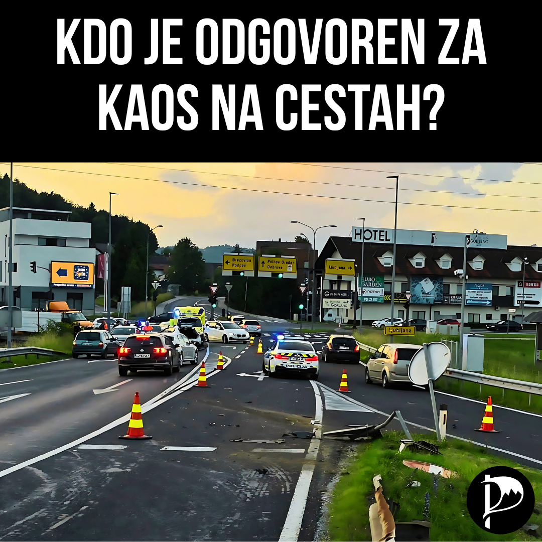 Kdo je zares odgovoren za kaos na slovenskih cestah?