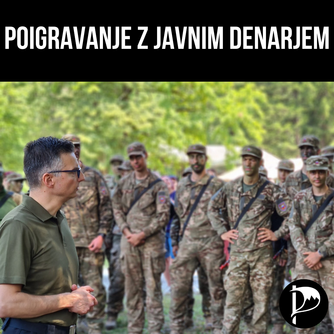 Vojaški resničnostni šov: poigravanje z javni denarjem