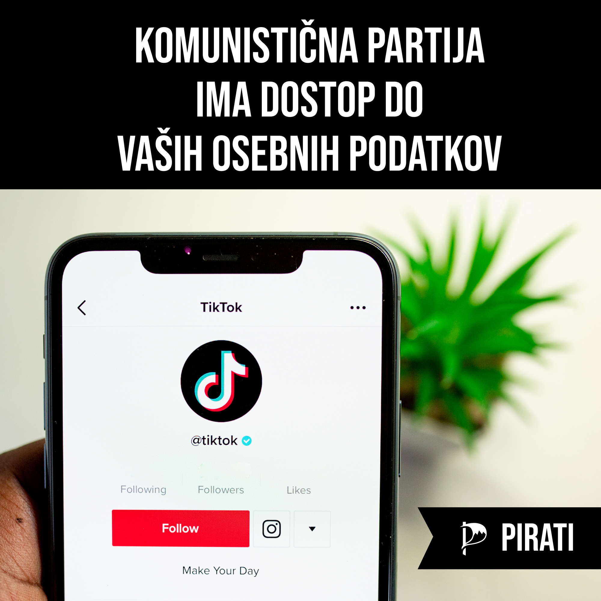 Komunistična partija ima dostop do vaših osebnih podatkov!