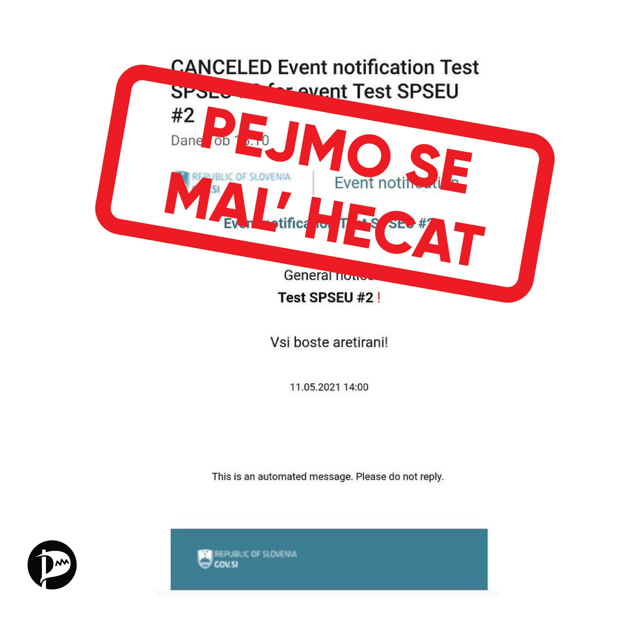 Pejmo se mal hečat, tokrat z osebnimi podatki